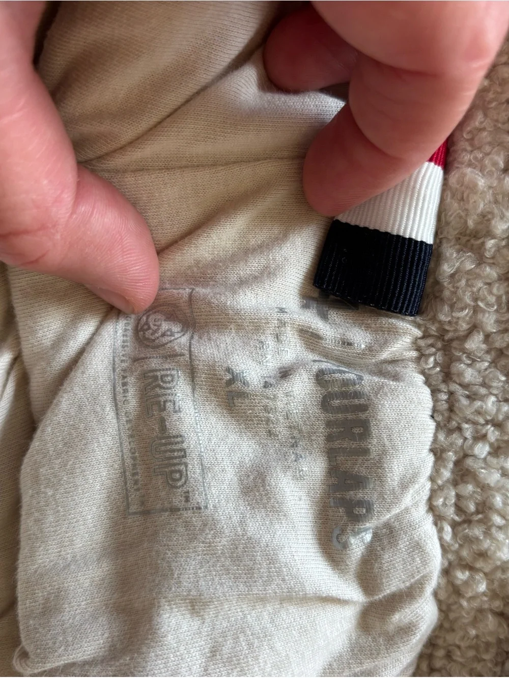 Cozy Cream Sherpa joggers Pants